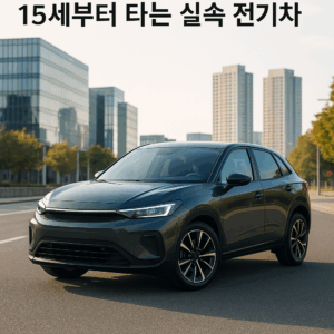 Read more about the article 15세부터 타는 실속 전기차