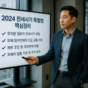 Read more about the article 2024 전세사기 특별법 핵심정리
