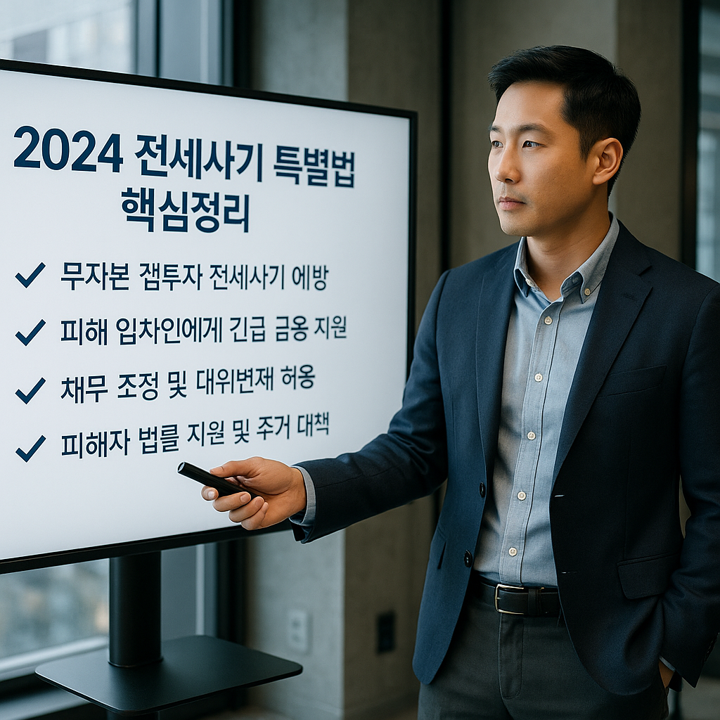 Read more about the article 2024 전세사기 특별법 핵심정리