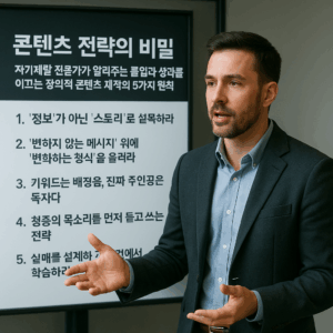 Read more about the article 몰입을 부르는 콘텐츠 전략 5가지