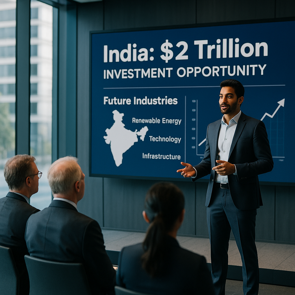 Read more about the article 인도 미래산업 2조 달러 투자기회