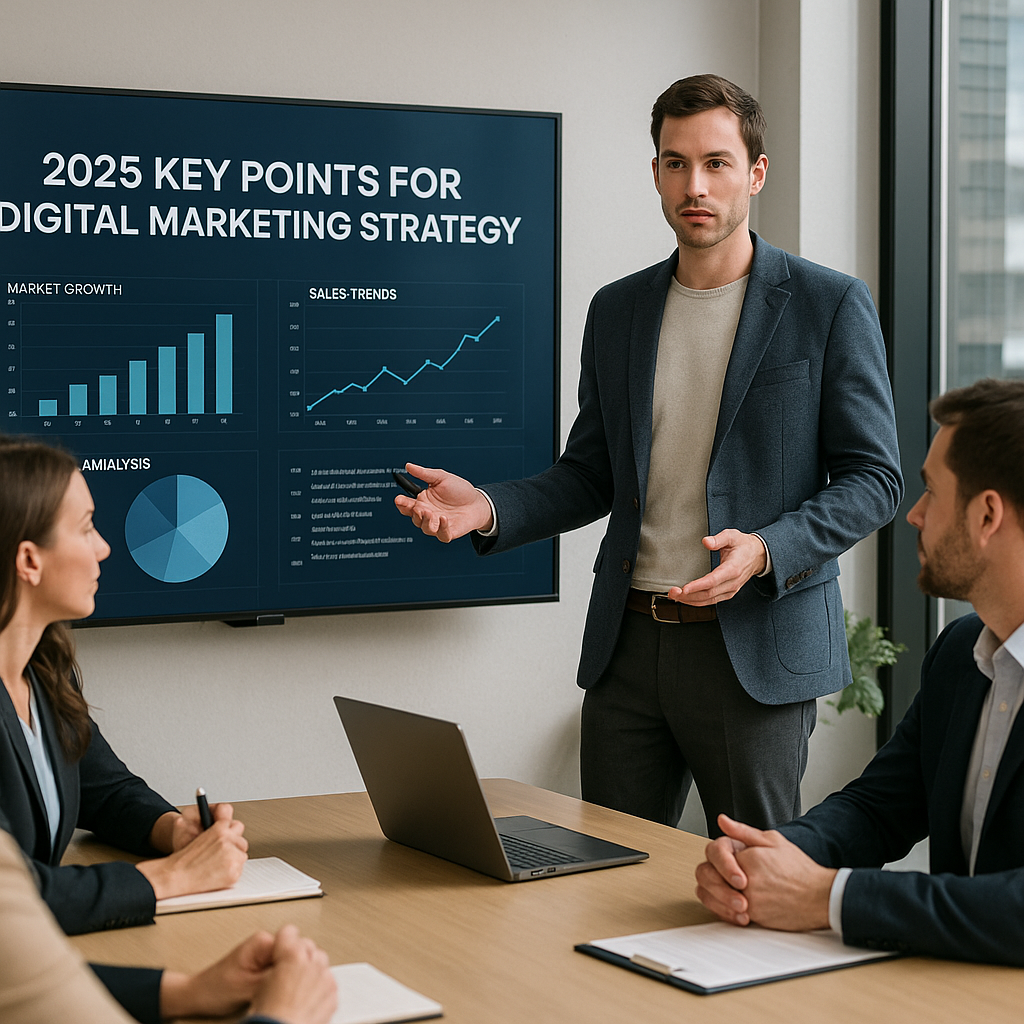 Read more about the article 2025 디지털 마케팅 전략 키포인트