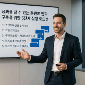 Read more about the article 디지털 콘텐츠 정리 전략 5단계