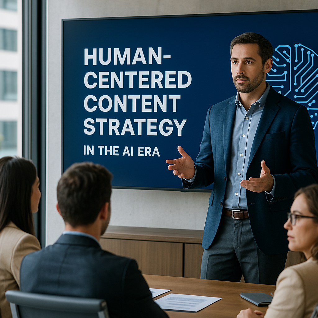 You are currently viewing AI 시대 인간 중심 콘텐츠 전략
