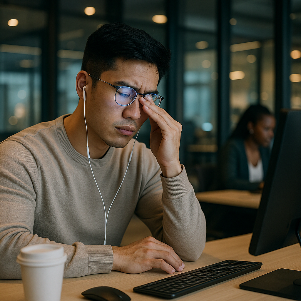 Read more about the article 디지털 눈 피로가 바꾸는 일상