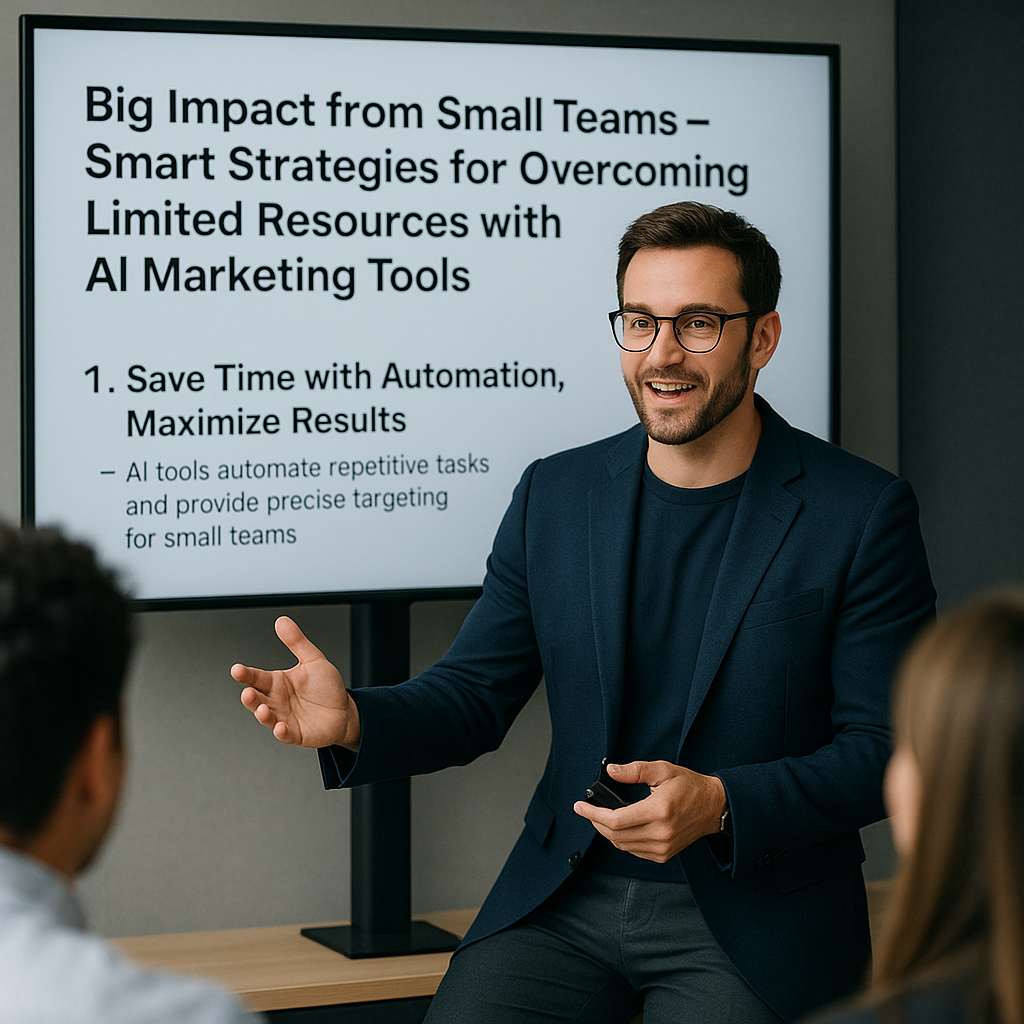 Read more about the article 작은 조직을 위한 AI 마케팅 전략